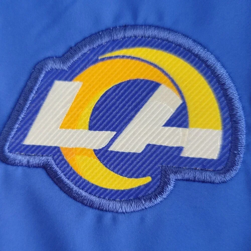 Los Angeles Rams Nike On Field Short Sleeve Windbreaker Size L